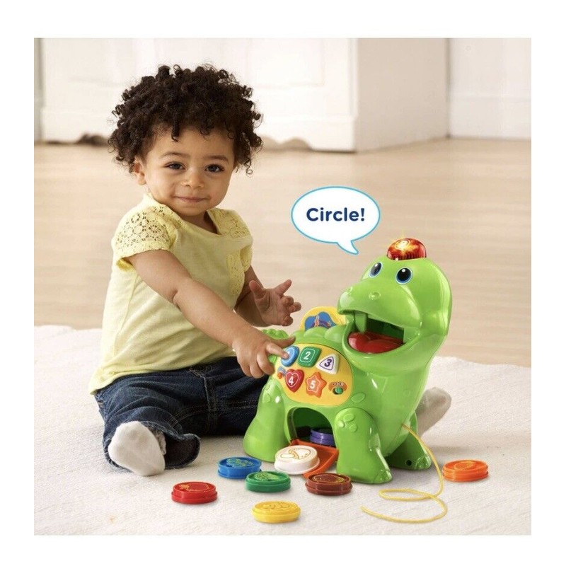 Vtech Chomp and Count Dino Green Educational Toy Musical Toy