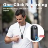128G Body Camera, Thumb Size Cam,Wearable Camera with 360°Rotatable Clip