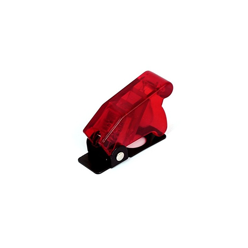 uxcell Plastic 12mm Toggle Switch Waterproof Spring Loaded Safety Cover