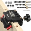 TOOLCOOL Self Centering Dowel Jig Kit Woodworking Doweling Jig Creates