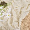 Beige Cheesecloth Table Runners 5 Pack 10Ft Rustic Boho Gauze