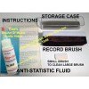 lebo discwasher Complete Record Cleaner Brush & Anti-Static Fluid Cleaning