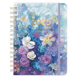Planner2025, 2025 Schedule Planner, January 2025-December 2025 Hardcover Weekly Planner Monthly Planner, Double Wire Spiral Bound Thick Paper Hardcover Planner, January 2025-December 2025Hardcover Weekly Planner Monthly Planner.