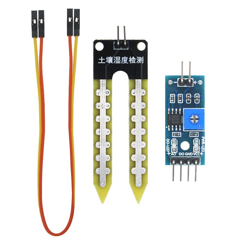KeeYees 5 Pcs High Sensitivity Soil Moisture Sensor Module with