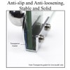 2PCS Glass Door Pull Handles Clamp Clips for Glass Door