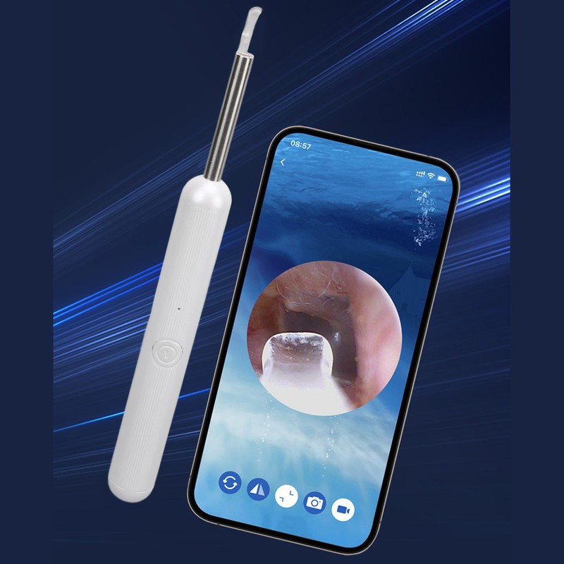 Ear Wax Removal Camera Remover Tool Kit Light Emitting Visible