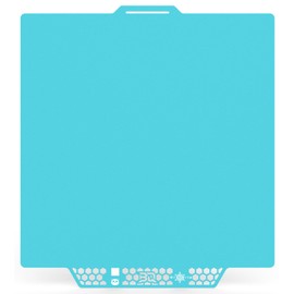 BIGTREETECH Direct BIQU CryoGrip? Pro Glacier Panda Build Plate for Bambu-Lab P1S P1P X1C X1E A1 3D Printers, Double-Sided Fine Textured Spring Steel Sheet, Firm Adhesion, 257x257mm, 1 Piece