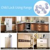 Baby Safety Locks, Mini Multifunction Latch Child Safety Latches for
