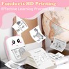 Funducts Mini Sticker Printer, Pocket Thermal Sticker Printer Machine, Thermal