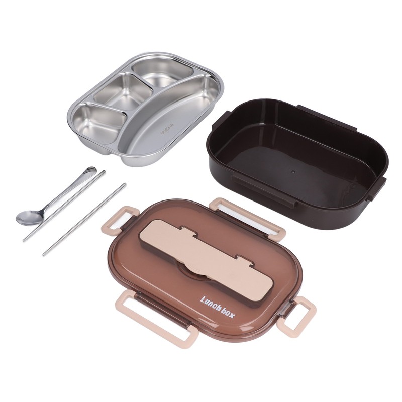Stainless Steel Lunch Box Office Worker Student Child Separate Insulated