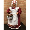Santa's Workshop Mr. and Mrs. Claus Figurine, Set of 2,