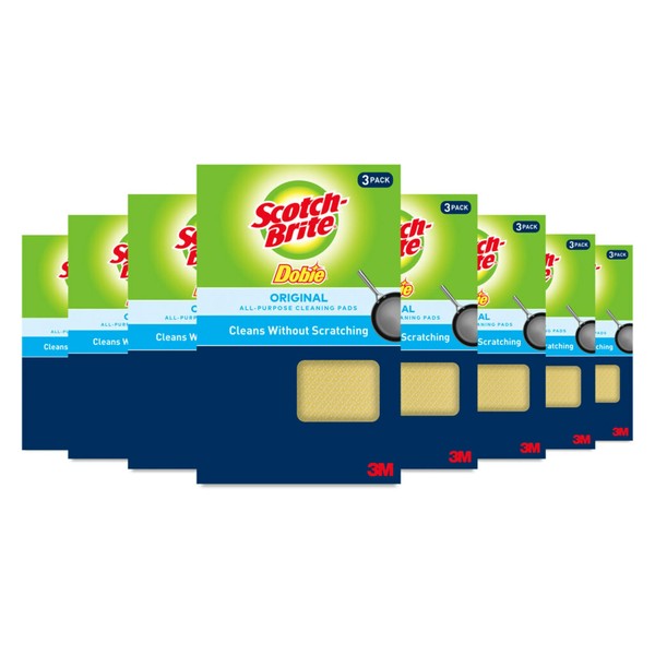 Scotch-Brite Scotch-Brite Dobie Pads, Dobie Sponge for All Purpose Cleaning