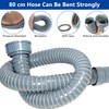 Rain Barrel Diverter Kit, Rainwater Collection System with Adjustable Valve
