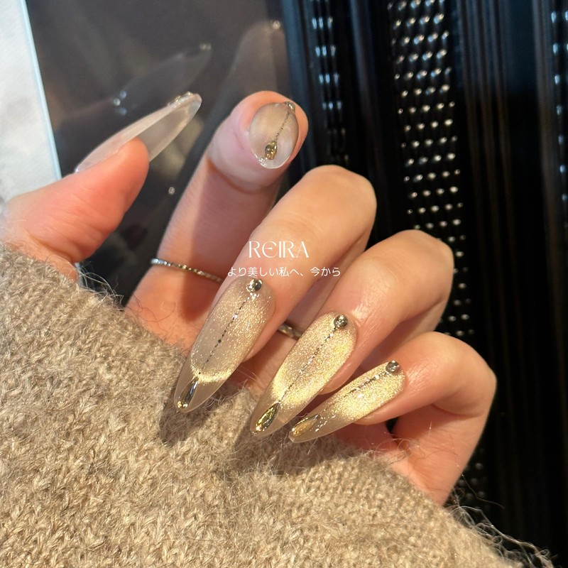 REIRA "Leila" Press On Nail Manicure Nail Tip [NO.80] (NO.80,