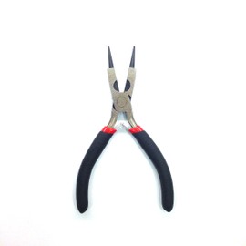 【クリスタル神戸】【工具】アクセサリー製作用 丸やっとこ 丸ペンチ 丸ヤットコ 黒
