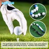 MUXSAM 1 Piece Golf Beads Score Counter with Clip (Blue),
