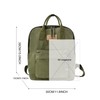 TeeYee Canvas Backpack Women's Backpack with Handle Large Capacity Girls