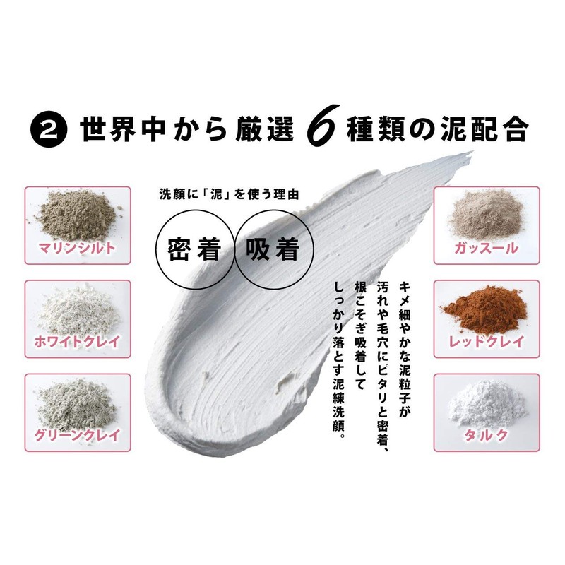 Mud Scrubbing Face Scented 4.2 oz (120 g) (Elegant Cherry