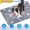Washable Dog Urine Mat, 90 x 75 cm, Reusable Puppy