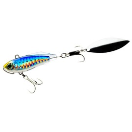 Duel F1184-HIW-Sardine Spin Tail Hardcore Solid Spin Sea Bass Flounder Fishing Tackle Saltwater Sea Bass 2.2 inches (55 mm) 32g