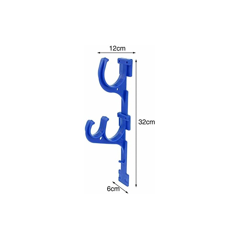 ATIE Pool Rust-resistant, Oxidation-resistant, Chemical-resistant Pool Pole Hanger/Hook/Holder for Pool