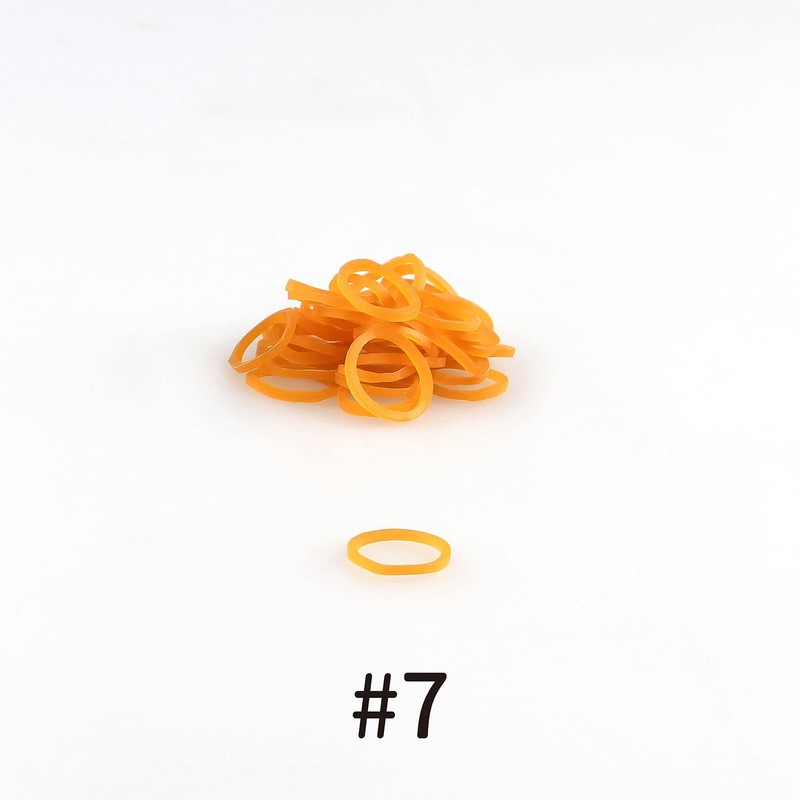O-Bund GA-012 Rubber Band, #7, 3.5 oz (100 g), Box,