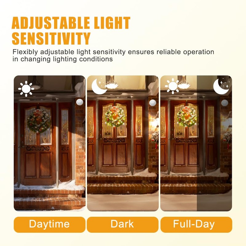 ASOFTY Motion Sensor Switch with Outlet, PIR Wireless Motion Sensor