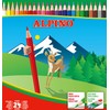 Alpino 24 Erasable Colouring Pencils