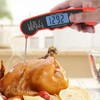 Digital Meat Thermometer, Waterproof Kitchen Thermometer with Backlight and Hold,