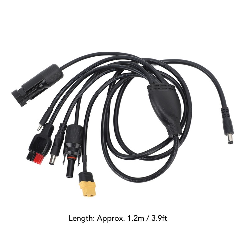 Solar Charge Cable Panel Connector DC Male to XT60 Male