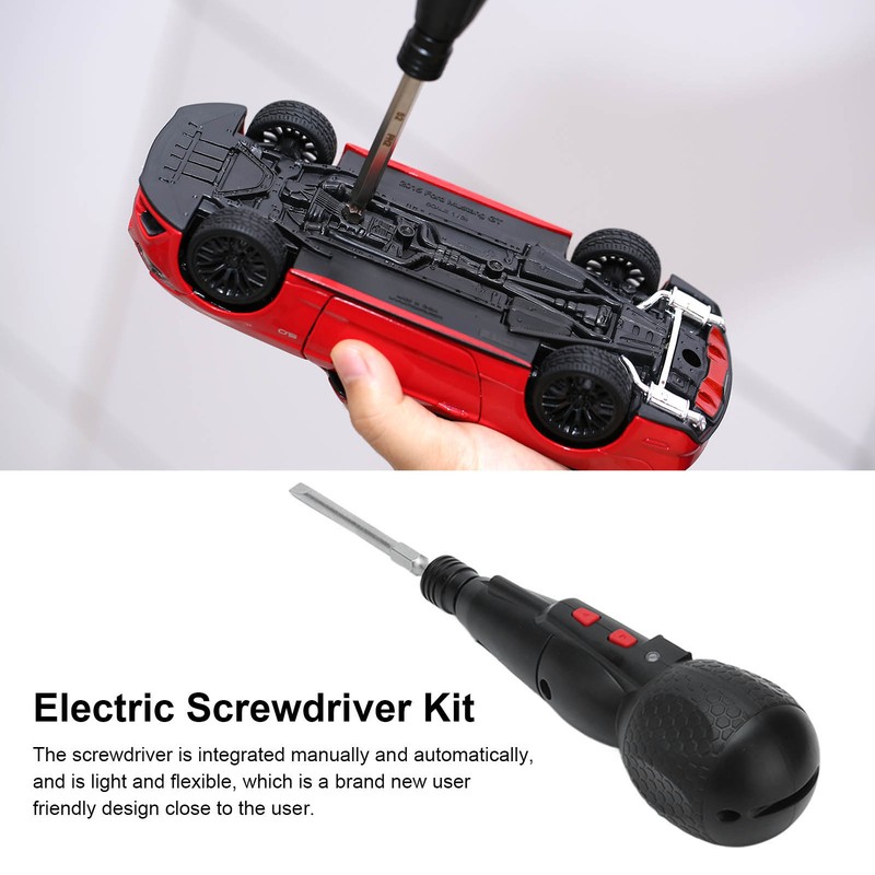 Electric Screwdriver Kit Integrated USB Rechargeable Screwdrivers with LED Light