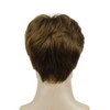 Lydell Short Straight Synthetic Wigs with Bangs for Men Light
