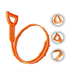 TIKA 6Pcs 25 Inch Hair Drain Cleaner Tool Set -Snake Drain Clog Remover for Sink Tube