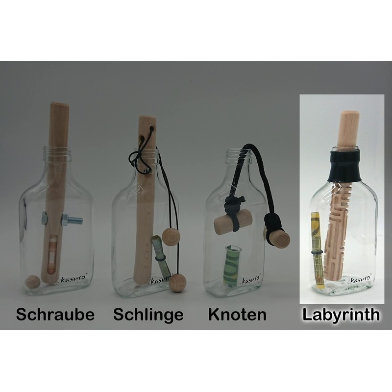 Kasuro Bottle Safe Labyrinth