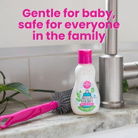 Dapple Baby Bottle Soap, Hypoallergenic Dish Soap for Baby Bottles, Powered by Plants, Travel Size, Fragrance Free, 3 Fl Oz (Pack of 1)