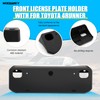 WODHMIEY Front License Plate Bracket, Fit for 4Runner 2010-2024+, Front