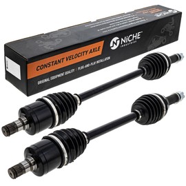 NICHE Front Left Right CV Axle Kit For John Deere 2004 Gator HPX615E HPX815E AUC13730 AUC13731
