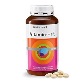 Sanct Bernhard Capsules of Vitamin Yeast – 500 Tablets [Pack of 1 x 271 G