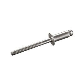 GOEBEL® - Pack of 500 - Countersunk rivets with grooved rivet mandrel stainless steel A2 (V2A) 5.0 x 8.0 mm with countersunk head ISO15984 - Countersunk rivets with grooved rivet mandrel - Pop rivets - Standard