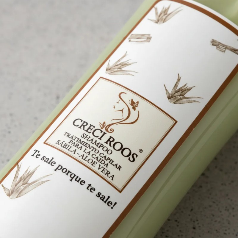 Shampoo Creci Roos Tratamiento Capilar Anticaída Sábila 500e