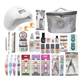 Mc Nails Mega Kit Profesional Para Uñas Acrílicas Mc Nails + Regalos