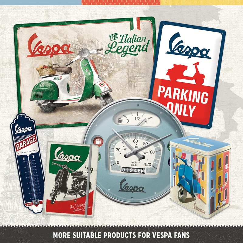 Nostalgic-Art Retro tin postcard, 10 x 14 cm, Vespa –