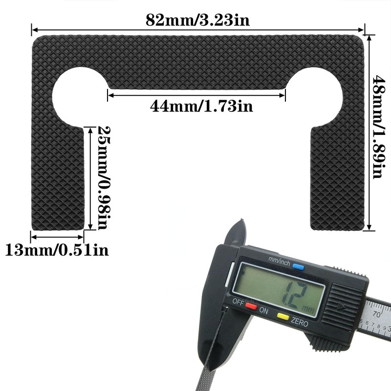 safycaby 10 PCS Shower Door Hinge Shims Glass Shower Door