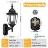Lamomo Outdoor Wall Sconce, 2 Pack Dusk to Dawn Motion