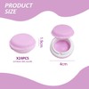 WUFGWBD 24 Pieces Multi-Color Macaron Box, Mini Macaron Storage Box,