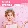 Papoopy Birthday Tiara and Crown with Sash for Women, Hair