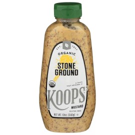 Koops Organic Stone Ground Mustard 12 oz