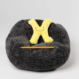 Alphapals Educational Plush Letter X - Lemon Yellow 4" Stuffed Alphabet - Machine Washable Toys - Perfect Learning Language Awareness and ABCs Recognition Gifts for Kids, 3, 4, & 5 Year Olds