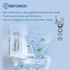 MEFONKOU 1131496 Flush Valve Canister Seal Gasket for Kohler Toilet
