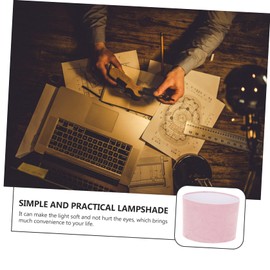 CAXUSD 1pc Lamp Shade Black Lamp Shades Desk Lamp White Outdoor Table Light Small Lamp Shades Black Lamp Shades Set of 2 Lampshade Cloth Lampshade Decorative Lamp Cover Table Lamp Cover